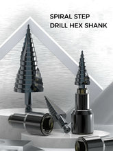 Spiral Step Drill Hex Shank 螺旋阶梯钻六角柄(6542)