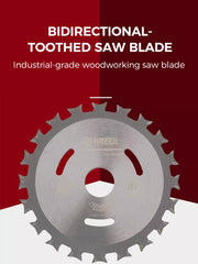 HS Alloy Saw Blade 110*40T (Double Tooth) 精品级合金锯片(双刀)