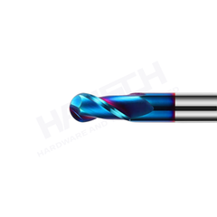 ZZBD-CT 2 Flute Ball Nose End Mill for Steel – Solid Carbide CNC Milling Cutter (两刃钢用球刀)