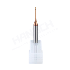 ZZBD-CT 2 Flute Micro Long Neck Ball Nose End Mill for Steel | Solid Carbide Deep Reach CNC Milling Cutter (两刃钢用小径深沟球刀)