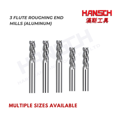 ZZBD-CT Roughing End Mills 3 Flute Carbide for Alumnium CNC 三刃铝用粗皮刀
