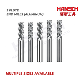 ZZBD-CT High Gloss 3 Flutes End Mills for Aluminum (三刃铝用高光镜面铣刀)