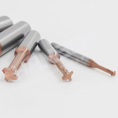 ZZBD-CT Up Down Chamfer End Mills 4 Flutes Front Back for Steel