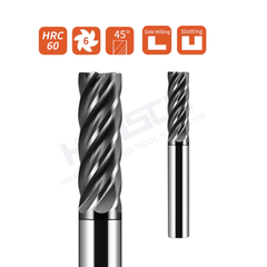 ZZBD-CT Finishing End Mills 6 Flutes Carbide CNC End Milling (六刃铣刀)