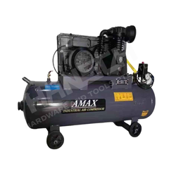 AMAX Belt Drive Air Compressor AM30-100H (3HP / 100L) with MOM Cert 皮带传动单级空气压缩机(附 MOM 证书)