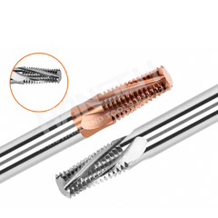 ZZBD-CT Solid Carbide BSPT Thread Mill – Pipe Taper Thread Milling Cutter for CNC Machining (英制圆锤管螺纹刀)