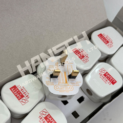 Britz 3 Pin Plug 13A With Fuse Singapore Safety Mark 三脚插头