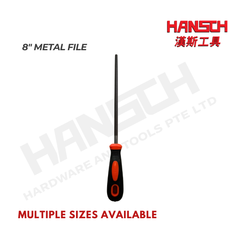 DLTC 8-Inch Round Metal File with Ergonomic Handle – Hand Filing Tool 600mm 打磨锉刀