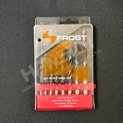 FROST 8-Piece Wood Drill Bit Set 3–10mm Woodworking Drill Bits 木工钻头