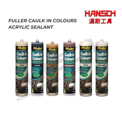H.B. Fuller Caulk in Colour Flexible Acrylic Sealant 450g Interior/Exterior Joint & Gap Sealant for Construction & Tiling 室内外建筑瓷砖伸缩缝及填缝密封胶