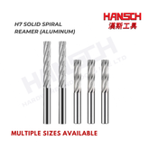 ZZBD-CT H7 Solid Spiral Flute Machine Reamer for Aluminum (H7 铝用螺旋铰刀)