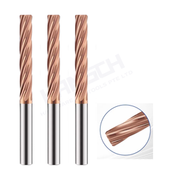 ZZBD-CT H7 Solid Spiral Flute Machine Reamer for Steel (H7 钢用螺旋铰刀)