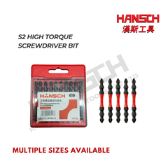 Hansch S2 High Torque Phillips Screwdriver Bit PH2 x 65mm 十字螺丝刀批咀起子头