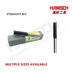 HANSCH A-Grade Straight Router Bit Woodworking Straight Cutting Bit 汉斯A级直刀