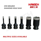 Hansch Brazed Diamond Hole Saw 6mm-32mm 汉斯角磨机钎焊开孔器