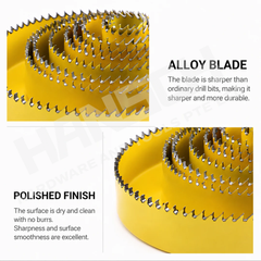 Hansch Hole Saw Set Premium Woodmaking Tool Set | Cutter Kit for Wood