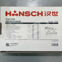 Hansch Pneumatic Brad Nailer Air Nail Gun – High-Frequency Fast Firing Staple Nailer