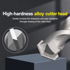 Hansch SDS Concrete Drill Bits Round Shank Impact Hammer Drill Bits 元柄冲击钻头