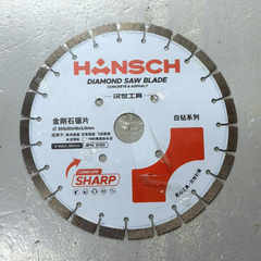 Hansch Diamond Saw Blade for Concrete & Road Cutting – White Drill Series