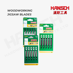 Hansch Jigsaw Blades – Woodworking Extra-Long Coarse & Fine Teeth Wood / Metal Cutting