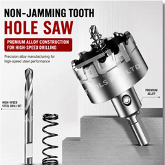 Hansch TCT Hole Saw Drill Bit for Stainless Steel Up to 120mm Hole Opener 不锈钢开孔器