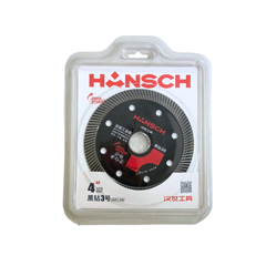 Hansch Black Diamond No.3 (105mm) Ultra-Thin Diamond Blade, Industrial-Grade For Porcelain, Slabs & Sintered Stone