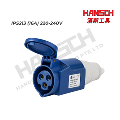 I.Plug IPS213 16A 220-240V Industrial Cable Socket Connector 工业电缆母插座连接器
