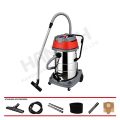 JN603-70L 70L 2000W Stainless Steel Wet & Dry Vacuum Cleaner 干湿吸尘器