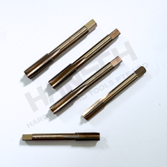 M35 Cobalt HSS Spiral Tap H2 Metric Machine Threading Tap for Stainless Steel, Iron, Aluminum & Cast Iron (M2–M12) (Non-Standard Size) 含钴丝锥直槽