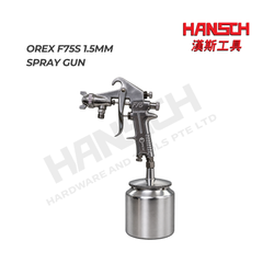 OREX F75S 1.5mm Pneumatic Suction Feed Spray Gun 750ml 气动吸上式喷漆枪