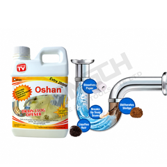 Oshan Drain Clog Opener 1000ml – Industrial Strength Drain & Pipe Cleaner for Fast Blockage Removal 清除堵塞排水管清洁剂