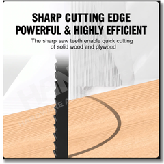 Hansch Jigsaw Blades – Woodworking Extra-Long Coarse & Fine Teeth Wood / Metal Cutting