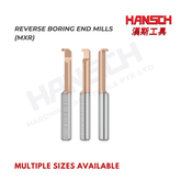 ZZBD-CT MXR Micro Reverse Boring End Mill | Solid Carbide Internal Back Boring Cutter (内孔微型反向背镗刀 - MXR)
