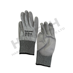 SHIELDPRO EN 388 Cut Level D Palm-Coated Industrial Safety Gloves 工业防护手套