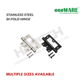 Stainless Steel Bi-Fold Hinge Folding Door Hinge 不锈钢双折叠合页