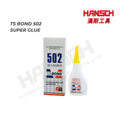 TS BOND 502 Cyanoacrylate Super Glue – Strong Instant Adhesive 强力瞬间粘合胶