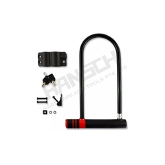 U-Type Bicycle Lock (Model 212A) with Keys & Mounting Bracket U型自行车防盗锁