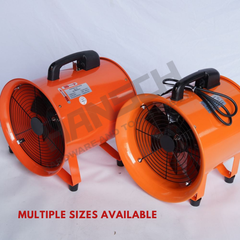 VOMAX Portable Ventilation Air Blower 8"–24" Industrial Exhaust Fan 工业便携式通风鼓风机 / 排风机