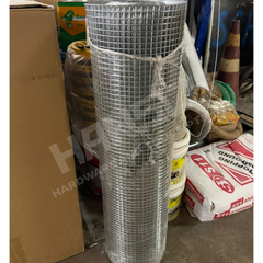 Welded Wire Mesh Roll – Square Grid Metal Fencing Mesh for Construction, Garden & General Purpose 方格金属围栏网 建筑防护隔离网