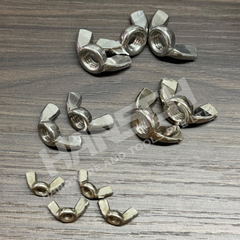 Wing Nut / Butterfly Nut – Stainless Steel Hand Tightening Threaded Fastener (Various Sizes) 蝴蝶螺母(多种尺寸可选)