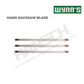 Wynn's Hand Hacksaw Blade – High Carbon Steel Hacksaw Blade 18T / 24T for Metal Cutting 手用钢锯条