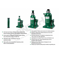 Wynn's 5 Ton Hydraulic Bottle Jack, W0468C Heavy-Duty Manual Lifting Jack 立式 油压千斤顶