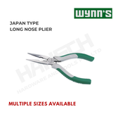 Wynn's Japan Type Long Nose Pliers Non-Insulated Long Nose Pliers, 6 Inch / 8 Inch (日式尖咀钳)