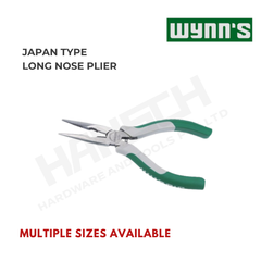 Wynn's Japan Type Long Nose Pliers Non-Insulated Long Nose Pliers, 6 Inch / 8 Inch (日式尖咀钳)