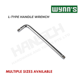 Wynn's L-Type Handle Wrench Automotive Hardware Hand Tools L字杆扳手