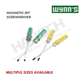 Wynn's Magnetic Screwdriver CR-V Chrome Vanadium Steel Flat & Phillips Screw Driver 一字十字 柄螺丝批 多尺寸可选