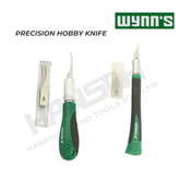 Wynn's Precision Hobby Knife Straight & Curved Blade Craft Knife for Precision Carving and Trimming (雕刻刀 直刃/ 弯刃)