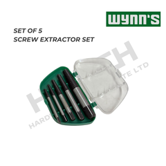 Wynn's W0611 Set 0f 5 Screw Extractor Set 五件套断丝取出器|断螺丝拆卸工具组