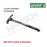 Wynn's Lengthened Claw Hammer 10oz (W2640A) / 13oz (W2640B) 加长包塑柄羊角锤(方头直角)