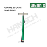 Wynn's Manual Inflator Hand Pump (W3244A) Portable High Air Output Pump with Valve Lock Clip 手动打气筒